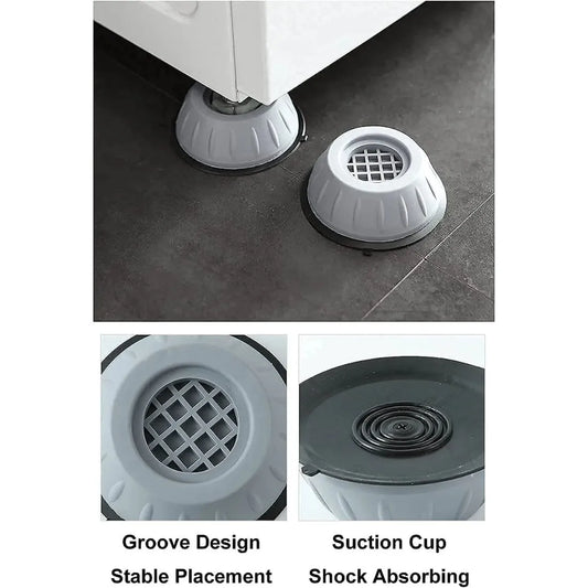 Washing machine universal foot pads set of 4