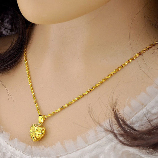 🔥Hot Sale🔥Gold Aura Heart Necklace