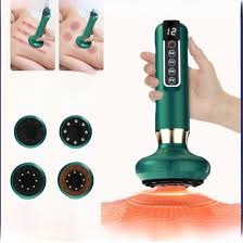 3-in-1 Smart Cupping Massager with Red Light & Gua Sha – Deep Muscle Relief & Pain Therapy Tool